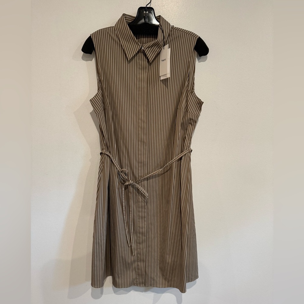 THEORY belted shirtdress size 12. Never worn. New. Excellent condition
